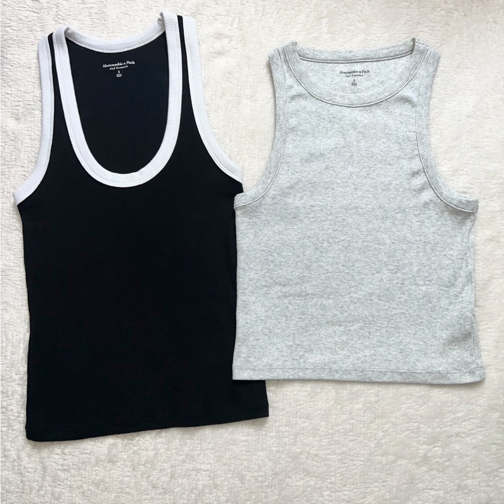 A&F Essentials Tank Bundle NWOT - Picture 2 of 7